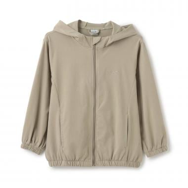 【接触冷感】【UVカット】ジップパーカー