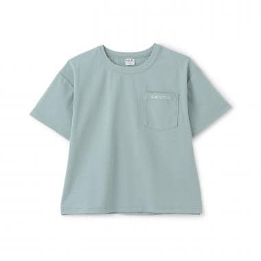 【接触冷感】【UVカット】ポケット半袖T