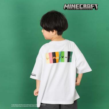 【マインクラフト】スクエアアイコンフェイス半袖T
