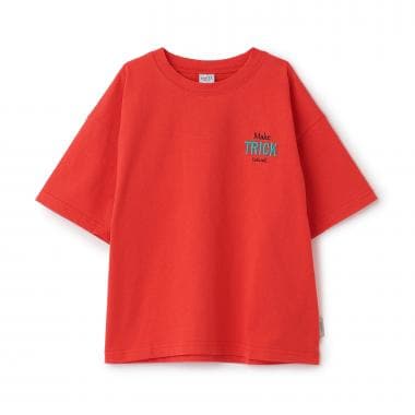 【親子リンク】バックロゴ刺繍ビック半袖TEE