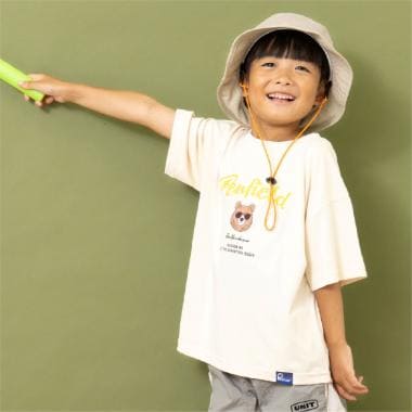 【Penfield】【親子リンク】【接触冷感】キッズアソートベア半袖Tシャツ