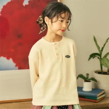 ワッフルワイド長袖Tシャツ