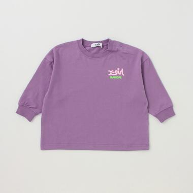 ★ペイントキラッキーグラフィック長袖Tシャツ