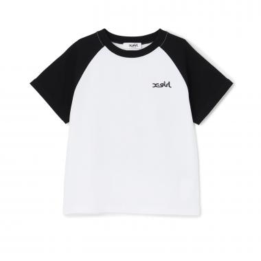 ☆彡バックマルチロゴラグラン半袖Tシャツ