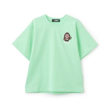【人気商品再入荷】【直営店で取り扱い無し】ワンポイントゴリラ&後首バナナ 半袖Tシャツ
