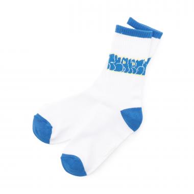 9451413：グラフィティロゴクルーソックス