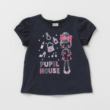 女の子アクセTシャツ