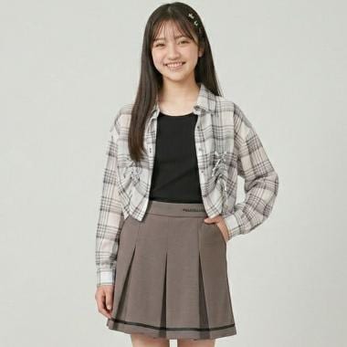 【milky coast】ボックスプリーツスカート