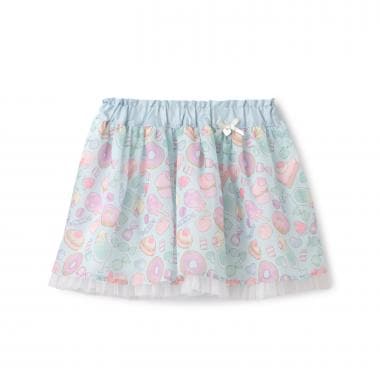 オリジナルプリントシフォンスカート