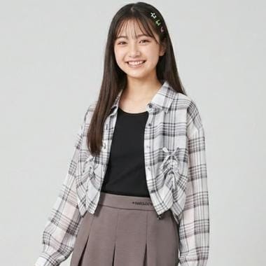 【milky coast】シアーシャツ×タンクトップセット