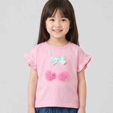 アップリケTシャツ