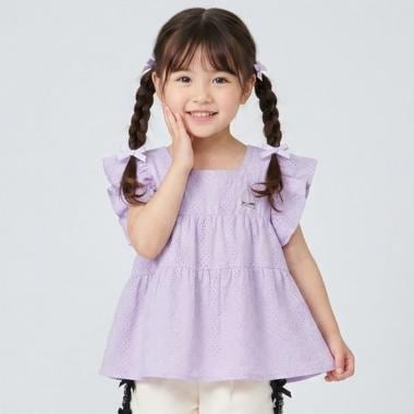 バイカラーリボンチュニック