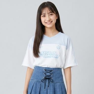 【milky coast】メッシュTシャツ×タンク