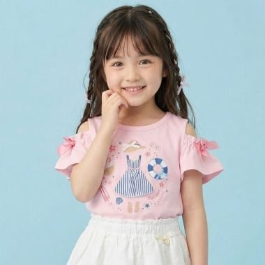 リゾートモチーフTシャツ