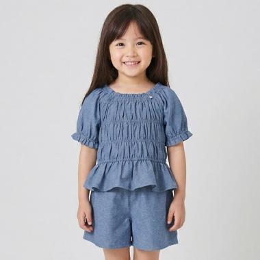 フリルチュニック×キュロットSETUP