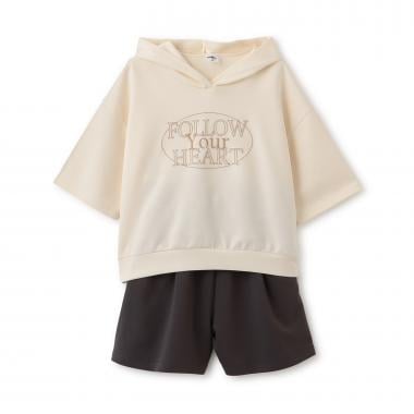 【milky coast】パーカー×ショートパンツセットアップ