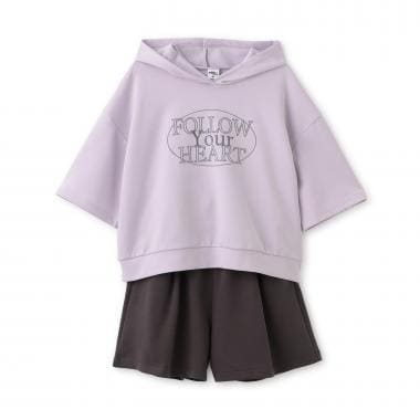 【milky coast】パーカー×ショートパンツセットアップ