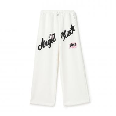【エンジェルブルー】ビックロゴスェットパンツ