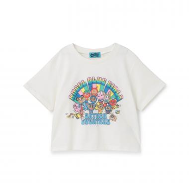 【エンジェルブルー】レインボーオールスターTシャツ