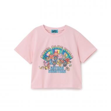 【エンジェルブルー】レインボーオールスターTシャツ