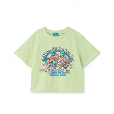 【エンジェルブルー】レインボーオールスターTシャツ