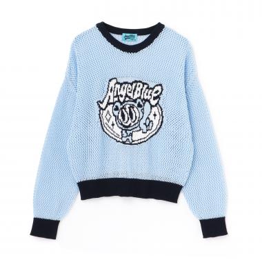 【エンジェルブルー】ナカムラくんメッシュニット