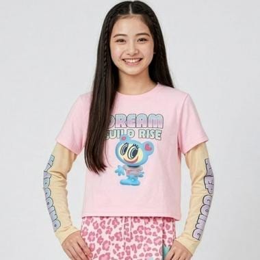 【エンジェルブルー】ナカムラくんレイヤード風Tシャツ