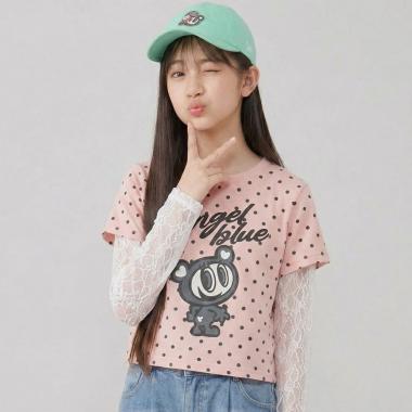 【エンジェルブルー】ナカムラくんレイヤードＴシャツ