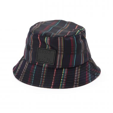 チェックジャカードバケットハット