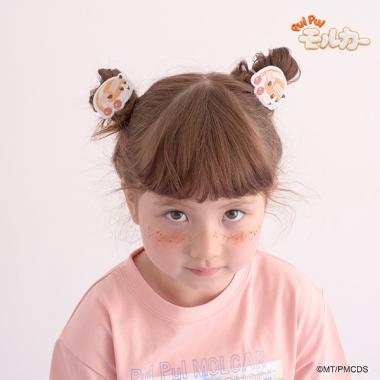 【PUI PUI モルカー】ワッペンヘアゴム２Pセット