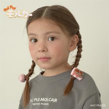 【モルカー】ふわふわモルカーヘアゴム2Pセット