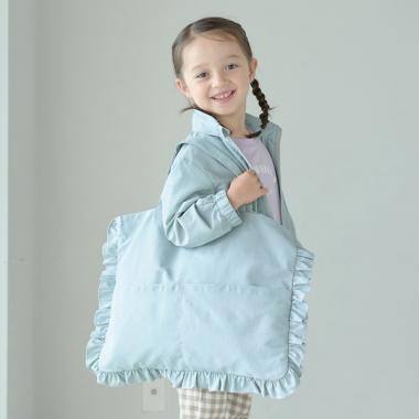 NATSU9さま☆専用　フリルレッスンバッグ ジュース入れ　チェック　グリーン NATSU9さま専用 フリルレッスンバッグ ジュース入れ チェック
