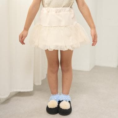 オーガンジーバルーンスカート(インパン付き)