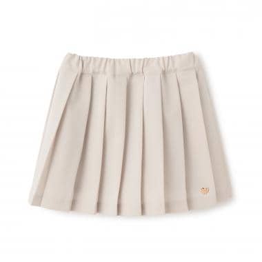 ラッププリーツ付きスカート(パンツ付き)