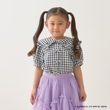 【サンリオキャラクターズ】ハローキティ/クロミ アソート刺しゅうブラウス