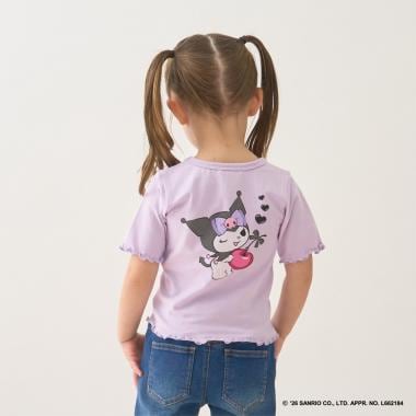 【サンリオキャラクターズ】【速乾・UV・型崩れしない】チェリークロミハートTシャツ