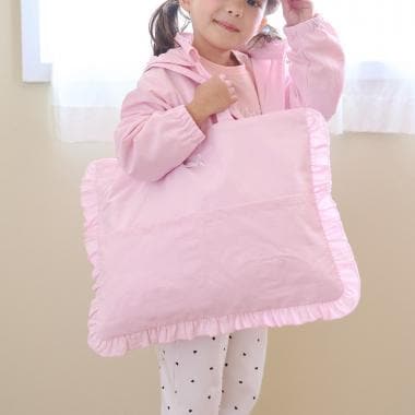 【予約/1月中旬～1月下旬入荷予定】【スクール対応】【撥水・防汚・耐久・UV】リボン付きフリルレッスンバック