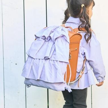 【予約/1月中旬～1月下旬入荷予定】【スクール対応】【撥水・防汚・耐久・UV】フリルらくらくナップ