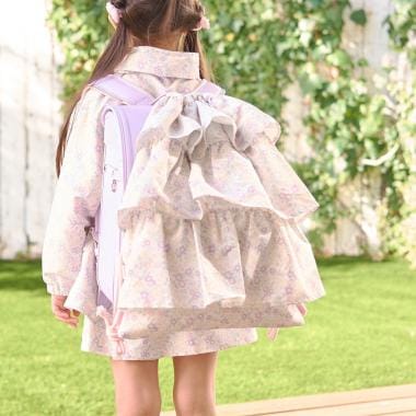 【予約/1月中旬～1月下旬入荷予定】【スクール対応】【撥水・防汚・耐久・UV】フリルらくらくナップ