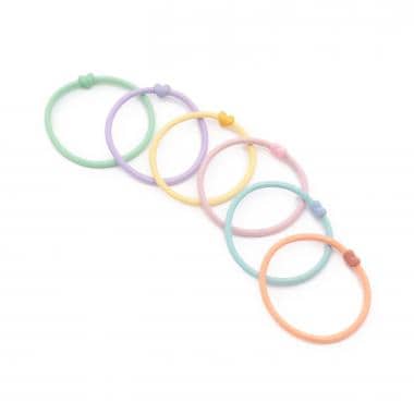 ミニミニハートヘアゴム(6コセット)