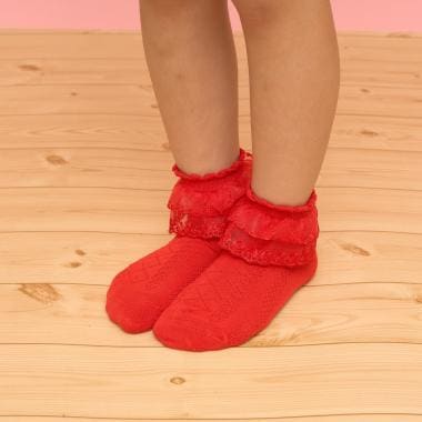 レース付ソックス