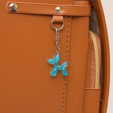 【通園通学】【安心】ふうせんアート蓄光キーホルダー