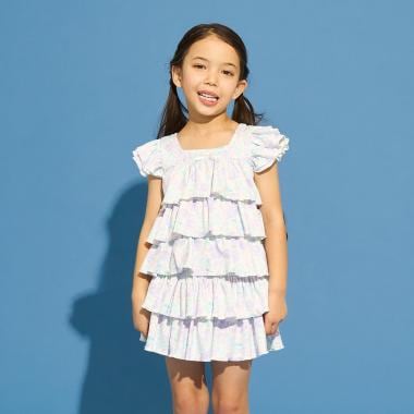 【予約/2026年3月下旬～4月上旬入荷予定】【SWIM】【UVカット】ティアードトップス・ティアードスカートセパレート水着