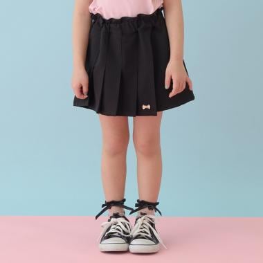 フロントプリーツハートポケットカラースカパン