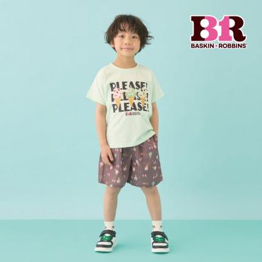 【サーティワン アイスクリーム】【UV・接触冷感・型崩れしない】【シャーベットT】プリントTシャツ