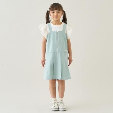 【お着替えラクラク】プリーツワンピース