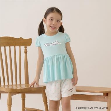 【サンリオキャラクターズ】【接触冷感】【どちらが前でもOK】ひんやりとろけるパジャマ