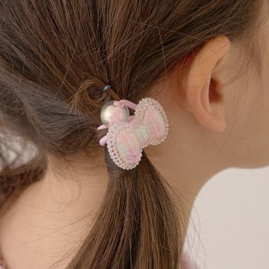 キラキラモチーフヘアゴム2コセット