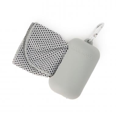 ひんやりタオル入りラバーキー