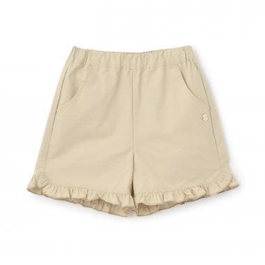 【予約/6月下旬～7月上旬入荷予定】ベーシック裾フリルショートパンツ